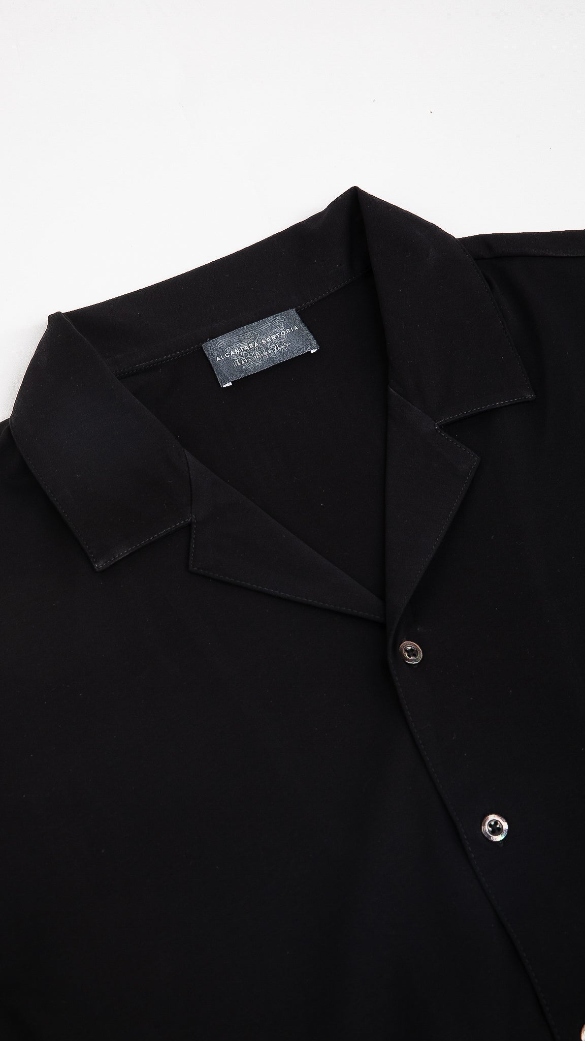 Pima Cuban Shirt | Black