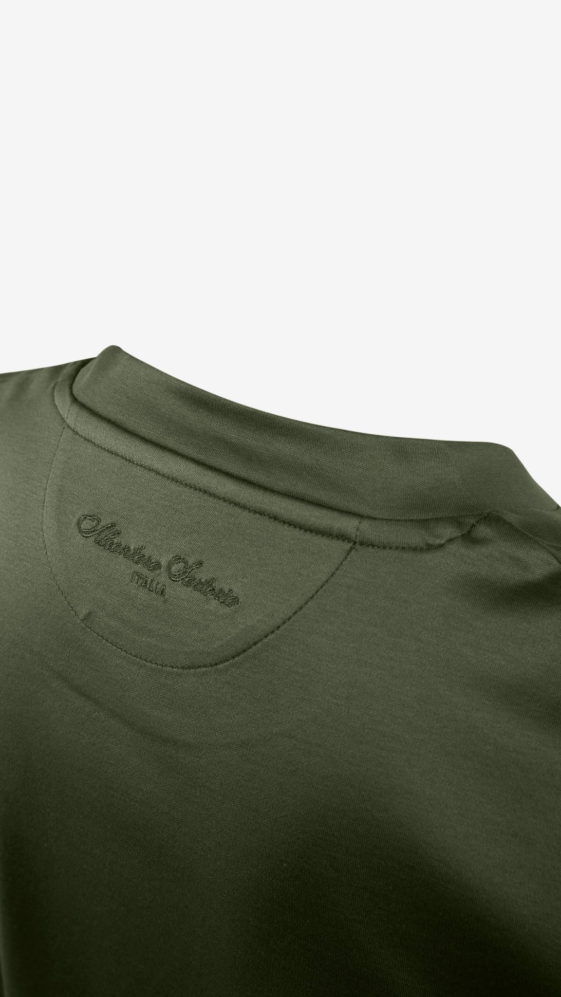 Girocollo Premium | Olive Green