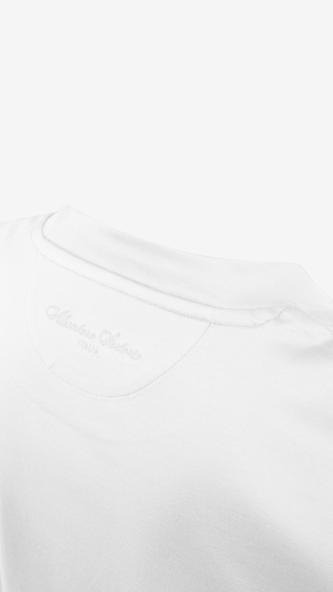 Girocollo Premium | Pearl White