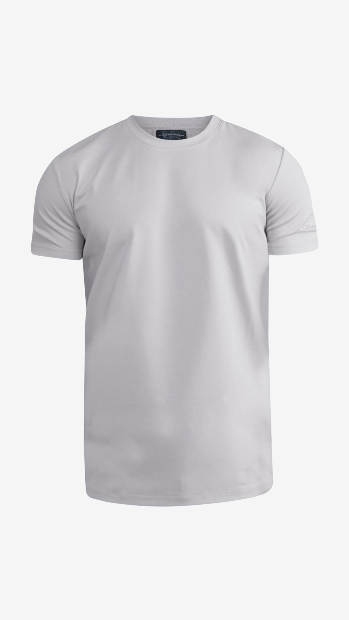 Pima Stretch T-Shirt | Light Grey