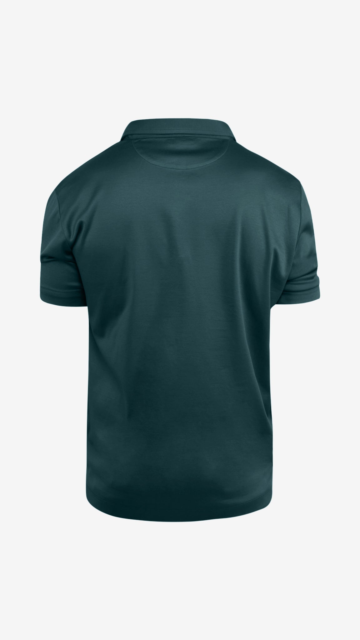 Supima Button-Up Polo | Emerald Green