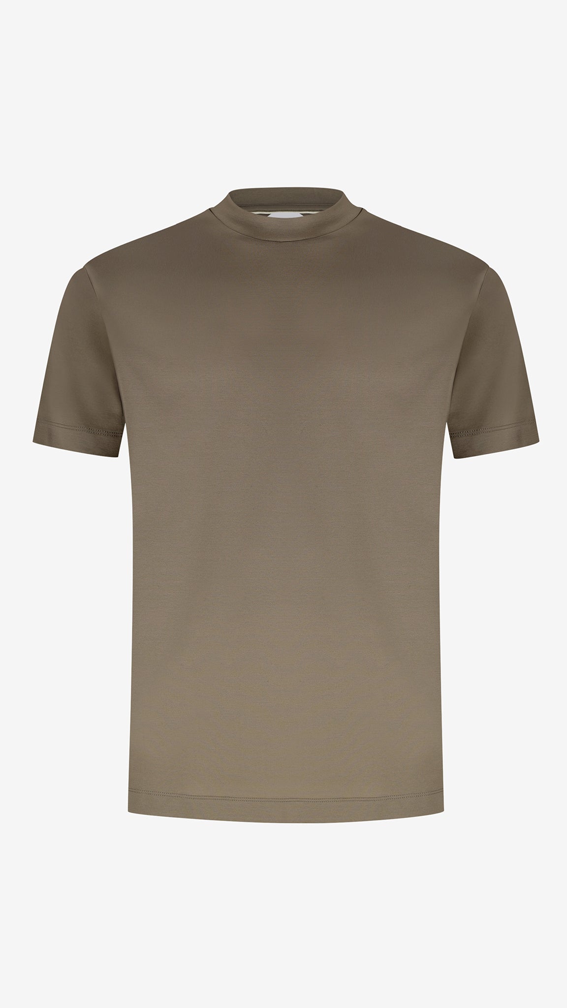 HERMKO 3040 Canottiera Uomo A Girocollo In Puro Cotone – Coste Sottili, Taglia XL, Colore Oliva, Prodotta In Germania (200 G/m²)