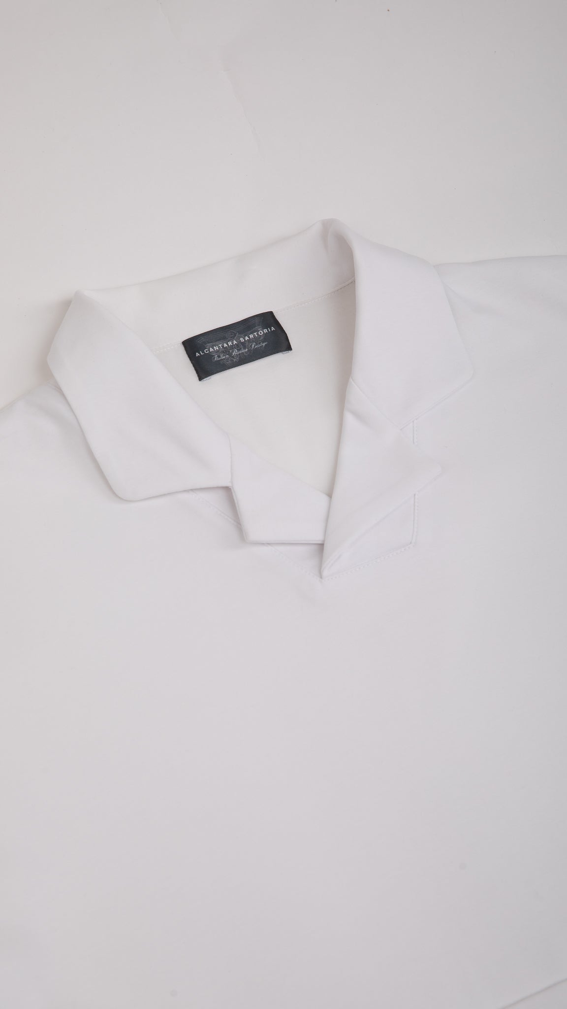 Pima Cuban Collar Polo | White
